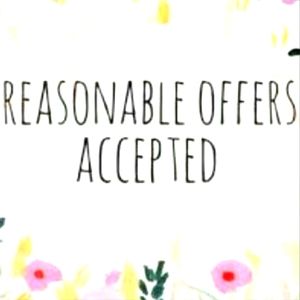 Love something?! Make an offer I can't refuse!